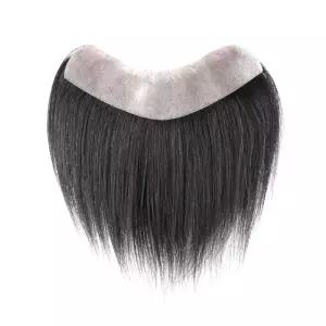 붙이는 가발 넓은이마 커버 남성 스킨가발 앞머리