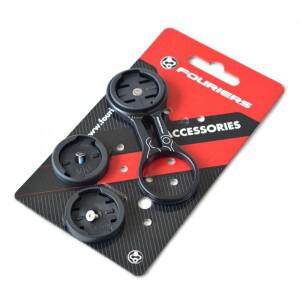 Fouriers 자전거 스템 컴퓨터, Garmin Edge 1000 820 500 Bryton MIO Road MTB 사이클링 GPS 마운트 홀더 H