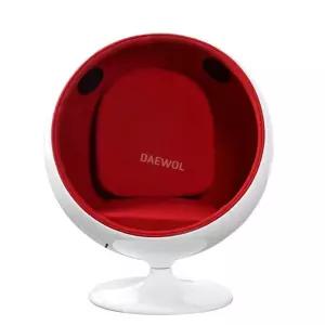 싱글 소파 미용실 스툴 호텔 로비 의자 반원형 회전식