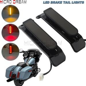 바이크 오토바이 회전 신호 LED 빨간색 브레이크 테일 라이트 할리 로드 글라이드 FLHTCU FLHTK FLTRU 2014