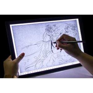 USB LED 그림판 잉 발기조절 카피 눈보호 스케치보드 있고 가능 눈금이 보드