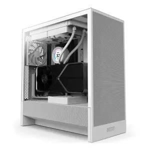 NZXT H5 Flow V2 미들타워 매트 화이트