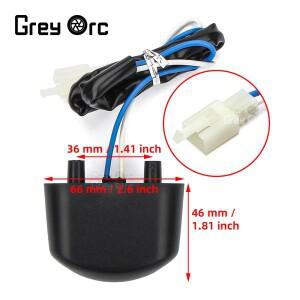 가와사키 닌자용 리어 펜더 머드 가드 번호판 라이트 램프, 400R 250R EX300 ER6N Z750 ZX14R ZX6R Z1000