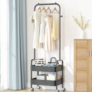 스텐 행거 옷걸이 옷가게 파이프행거 틈새 비키니옷장