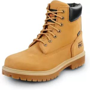 Timberland PRO 남성용 6가지 다이렉트 어태치 맥스트랙스 소프트 토 방수 단열 부츠