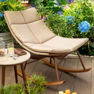 스윙 체어 발받침 암체어 클래식 릴렉스 등받이 스 북유럽 거실 낮잠 쿠션 접이식 락킹