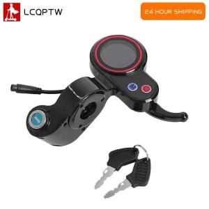 Hitway H5 킥스쿠터용 LCD 디스플레이, 잠금 장치 액세서리, 전기 대시보드 부품, 6 핀