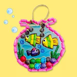 아트콘 어항 꾸미기/유치원/어린이집/초등학교/방과후교실/아동센터/복지관/매직/콘/만들기/세트/활동/크레