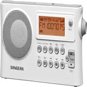 USB MP3 / WMA 재생 기능이 있는 Sangean PRD14 AM/FMRDS 휴대용 라디오