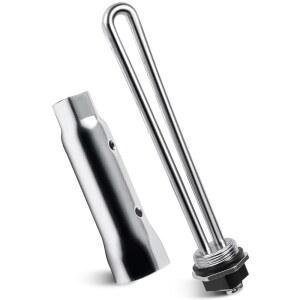 520900 RV 온수기 요소 키트 교외 SW 시리즈 전기 교체 부품 520789 SU520789 232794 난방 나사 삽입형 1440W 120V 개스킷 및 렌치 소켓