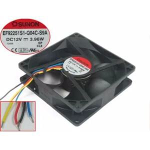 SUNON EF92251S1-Q04C-S9A 냉각팬 DC 12V 3.96W 90x90x25mm 4선식