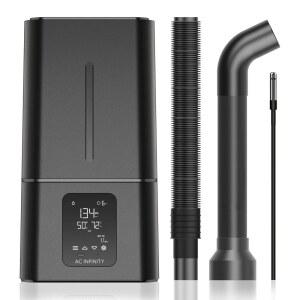 AC 인피니티 클라우드포지 T7, VPD 습도 조절 기능이 있는 식물 15L, 10단계 정밀 기화기, 가능한 호스, 타겟팅 파이프, 성장 텐트용 노리크