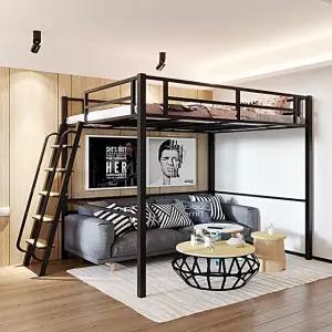 원룸 철제 성인 퀸사이즈 게스트하우스 벙커형 2층 어른 낮은 벙커침대 침