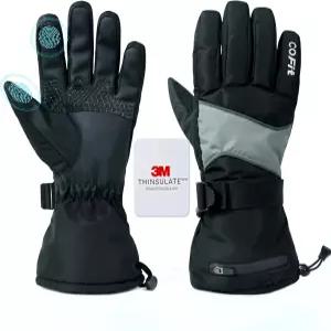 남녀용 COFIT 스키 장갑 3M 두께의 C100 단열 겨울 스노보드 하이킹 및 야외 작업용 방수 방풍 터치스크린