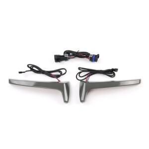 인디언 챌린저 치프틴 퍼슈트용 강력한 바이크 오토바이 후면 사이드 새들백 LED 인디케이터 런 턴 브레이