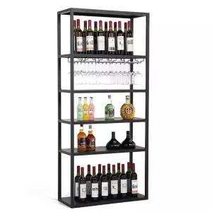 진열장 술병 홈바 와인랙 와인잔 병 선반 와인 걸이