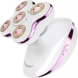 여성용 다리용 전기 면도기 충전식 바디 - 습식 건식 방수 헤어 리무버 레이디 페이스 암 공용 트리머