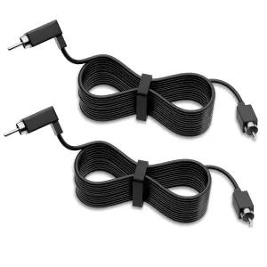 Vizio V51 M51 SB3651 SB36514 SB4051 SB4251과 호환되는 WUKUR 2Pcs 위성 스피커 케이블 스피커용 정확한