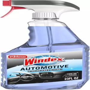 윈덱스 자동차 창문 및 유리 클리너 외장 틴티드 윈도우 인테리어 전자제품을 위한 무연 광택 23 floz