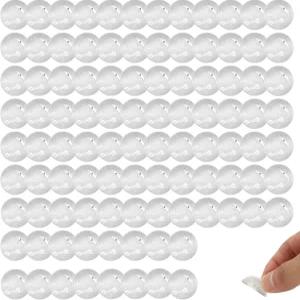 100 PCS NFC 태그 스티커 칩 Ntag215 접착식 뒷면 재작성 가능한 504바이트 메모리 태그모 및 아미보는