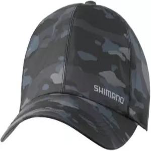 시마노 레인캡 CA-012Y 카모무늬 블랙 L 방수낚시모자