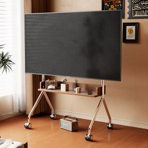 CABTE 이동식 TV Hisense 대형 스탠드 tv 타워 LCD