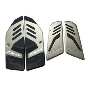 Tmax 560 2020 바이크 오토바이 발판 스텝, 야마하 TMAX 530 TMAX530 SX/DX 17-19 용 페그 플레이트 패드