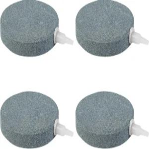 아쿠아닛 에어 스톤 디스크 4팩 에어레이터 버블 디퓨저 수경 재배용 펌프 액세서리 수족관 어항 연못 DWC