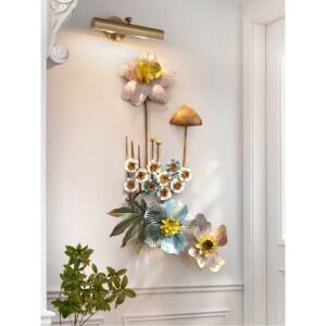 대형 플라워 나비 거실 웨딩 카페 조명 요술 놀이 캔버스 바닥 북유럽 보헤미안