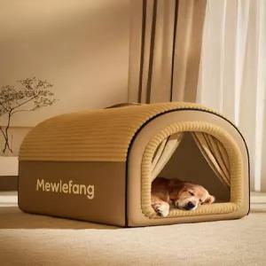 대형애견하우스 초대형강아지집 반려견텐트 펫동굴집 보온펫하우스 애견쉼터 반려동물보금자리