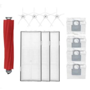 Roborock S7 Maxv Ultra/T8plus 메인 화이트 오각형 브러시 항균 천 일회용 필터 먼지 봉투