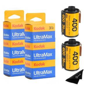 코닥 울트라맥스 400 35MM 노출 필름 6팩 36개 카메라용