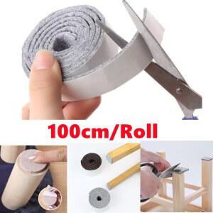 테이블 의자 다리 보호 두꺼운 장치 매트 자체 커버 음소거 흡수 펠트 충격 접착 바닥 패드 소파