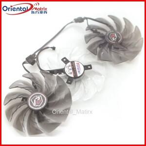 FDC10U12S9-C 그래픽 카드 냉각 선풍기, ASROCK RX6600XT 6650XT 8GB 6900XT 팬텀 게이밍 16GB, 12V 0.45A