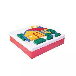 5세 모자이크 모양놀이 똑똑한 도형놀이 블록완구 여아 아기블럭