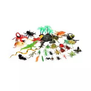 숲속생물 곤충 자연관찰 어린이 탐구학습 전람 캐릭터 미니어처 정품