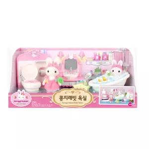 리틀 래빗 목욕놀이 인형집 여아생일선물 인테리어소품 꾸미기 완구