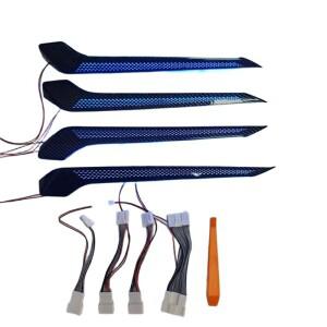 토요타 RAV4 Xa50 2019-2024 도어 라이트 아이스 블루 앰비언트 조명용 AU24-LED 드래곤 스케일