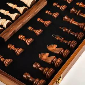 보드게임 체스판 24cm 체스 x 접이식 자기 원목 선물