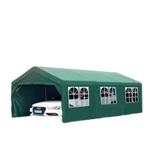 차고 주차장 길이 그늘막천X 몽골텐트 주차천막