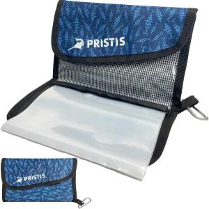 프리스티스 낚시 소프트 루어 보관 바인더 가방 웜 리그 라인용 투명 포켓 슬리브 6개 포함 플라스틱 미끼