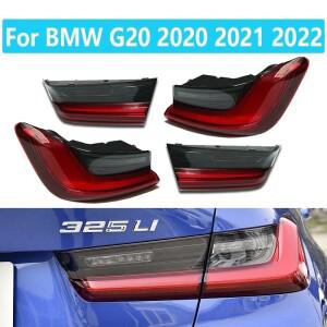 BMW 호환 G20 318i 320i 2020-2022용 자동차 LED 테일 라이트 후미등 1개 (63217420449