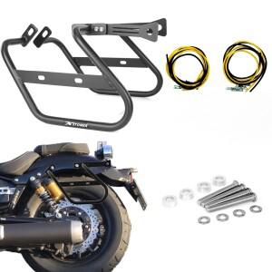 야마하 XV950 / R-SPEC 2014-2022 2023 패니어 새들백 홀더 지원 랙에 맞는 바이크 오토바이 사이드 러기지