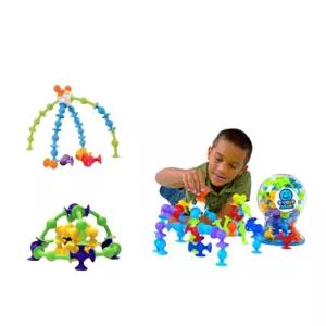 흡착 아기 장난감 디럭스세트 미술교구 블럭쌓기 도형맞추기 GQ 발달