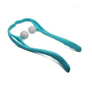 깊은 조직 포인트가 있는 목과 어깨용 M1212 시아츠 넥 마사지기 근육통 를 위한 셀프 근육 마사지 사 손 시뮬레이션 1팩 블루 DS-I3