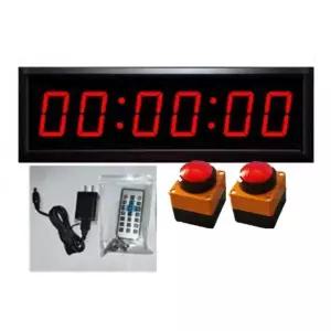 대회 손가락 기록 훈련 플러그인 시계 헬스 대형 타이머