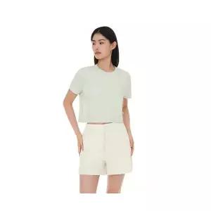 ANDAR 에어리센셜 엠보 크롭티 100413