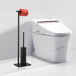 무타공 스탠드 수건 무광 화장실 디자인 잘생쁨 욕실 호텔 샤워타올 사다리수건걸이