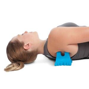 경추 거북목 지압 다기능 후두부 리버스 검은색 부모님 스트레칭 뒷목 무선