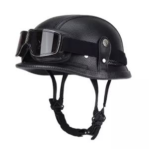 군인 빈티지 고글 오토바이 클래식 반모 헬멧 하프